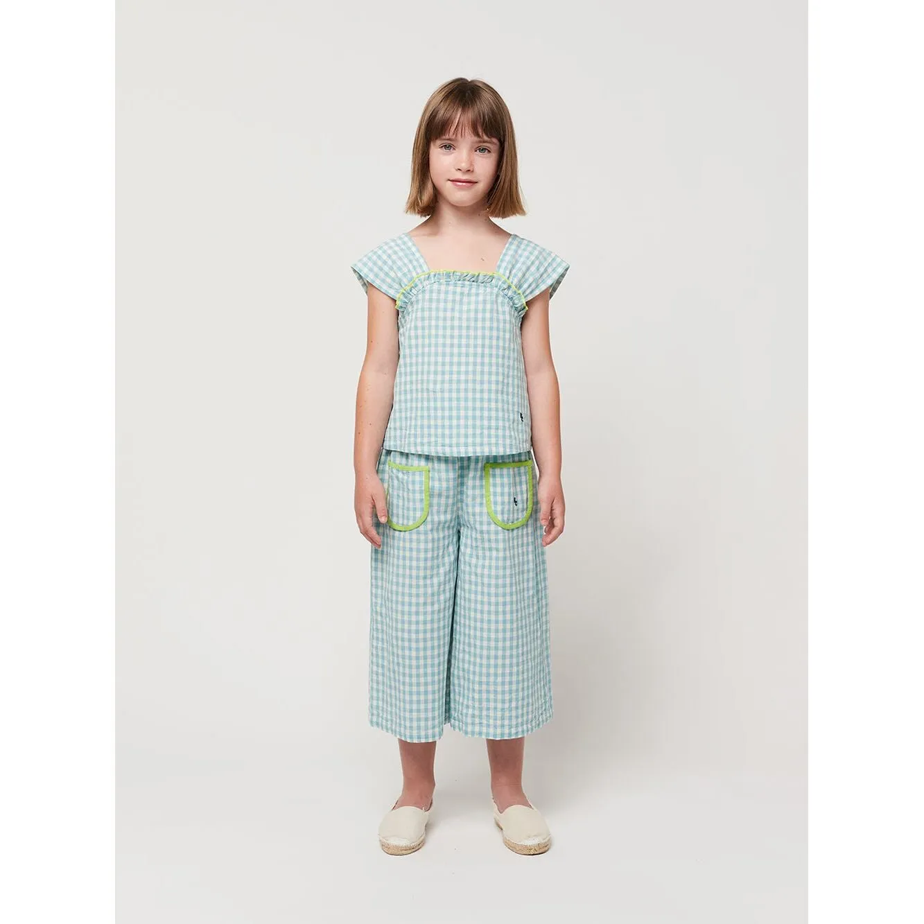 Vichy Woven Top