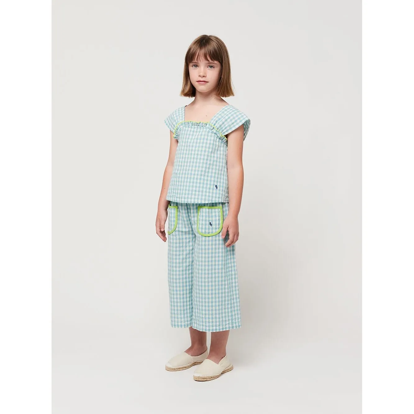 Vichy Woven Top