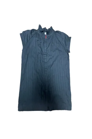 Vicki Button Down Pinstripe Solid Dress