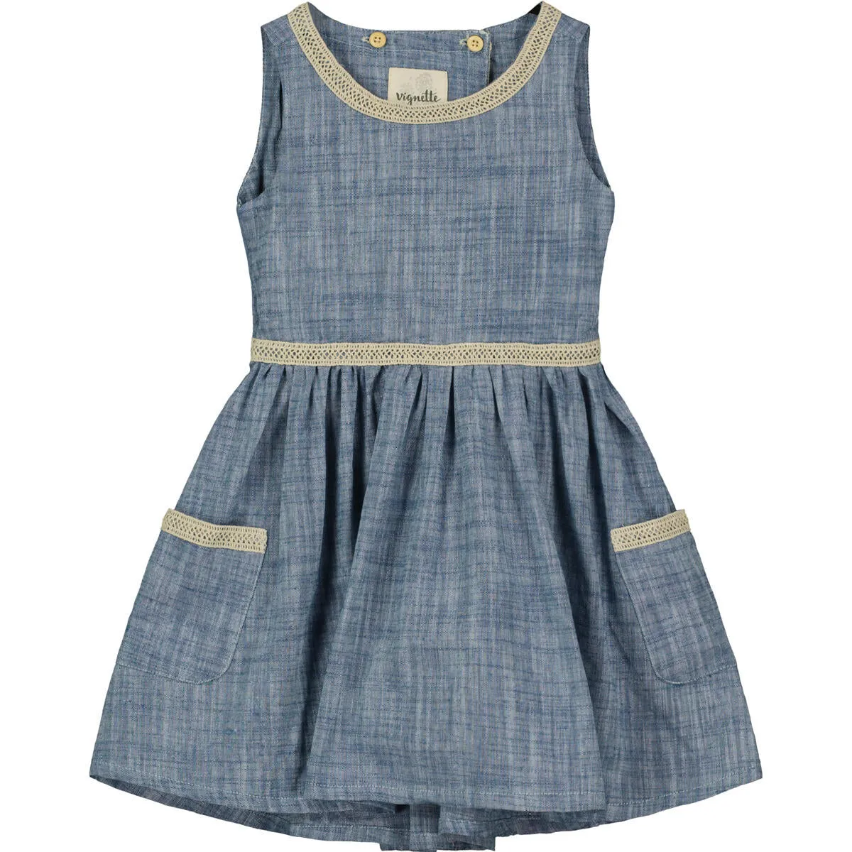 Vignette Chambray Nina Dress