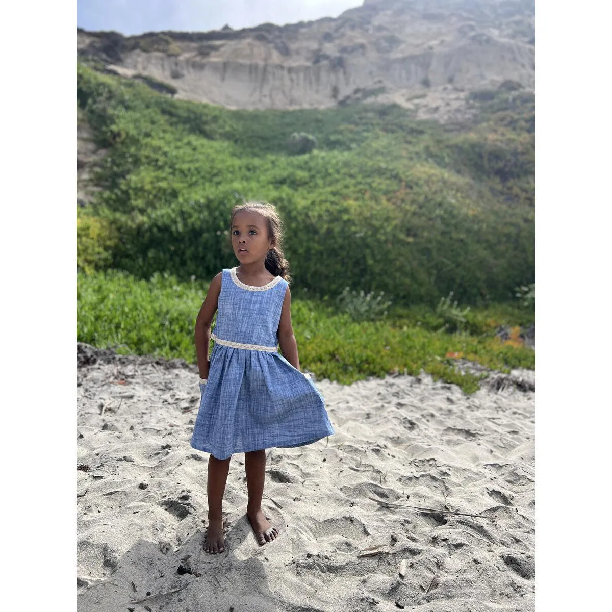 Vignette Chambray Nina Dress