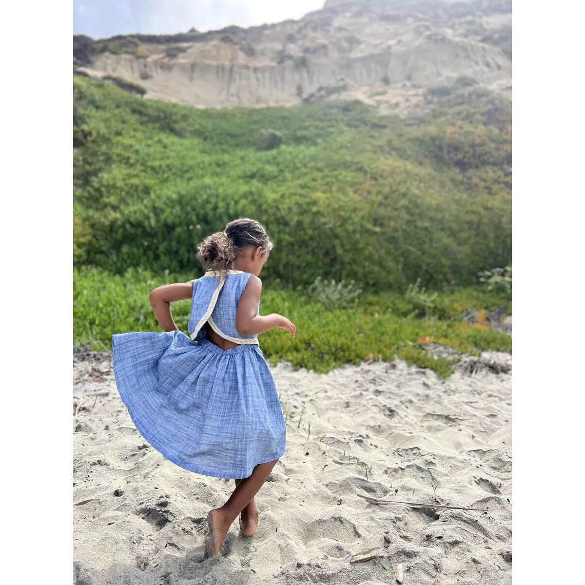 Vignette Chambray Nina Dress