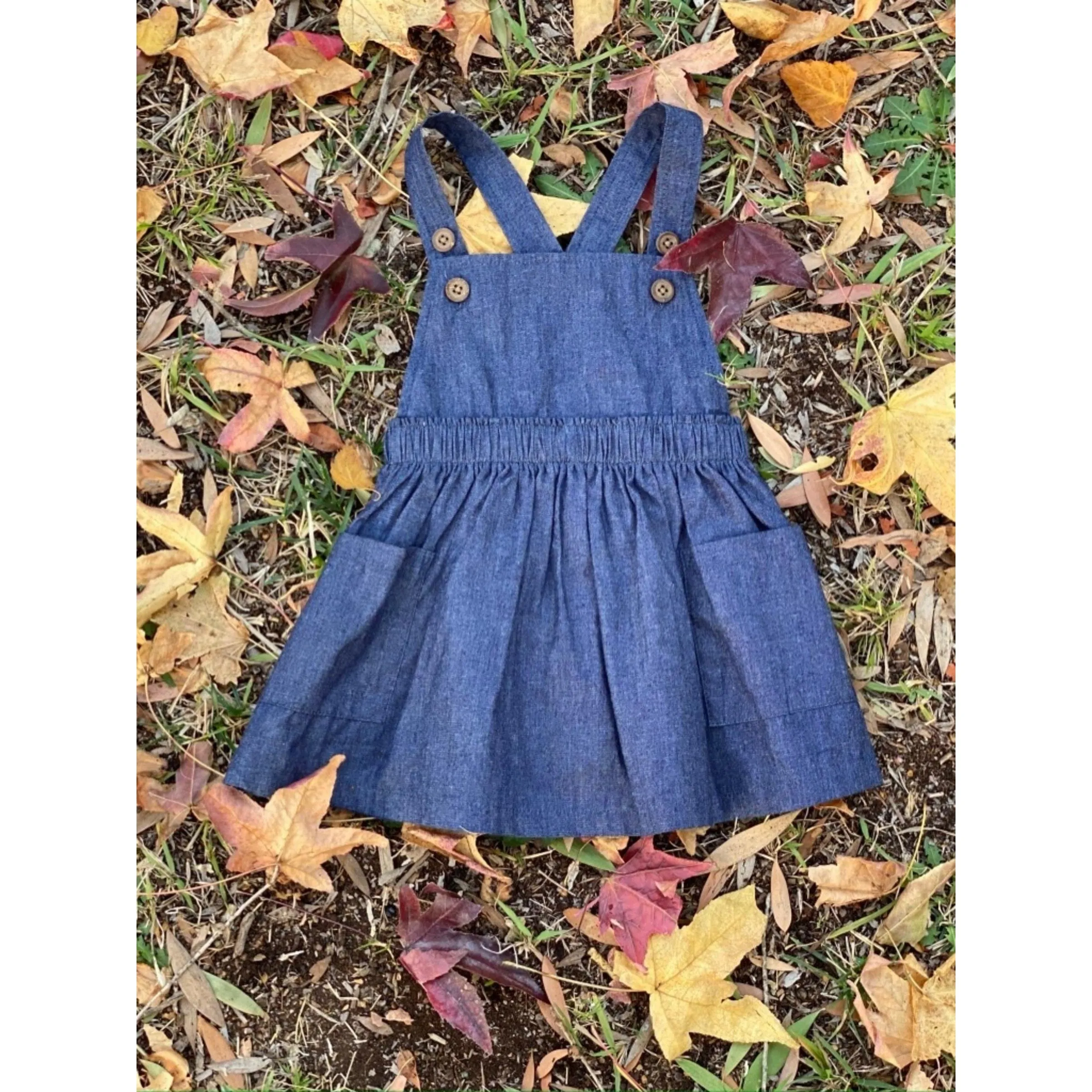 Vignette Jenna Romper - Chambray