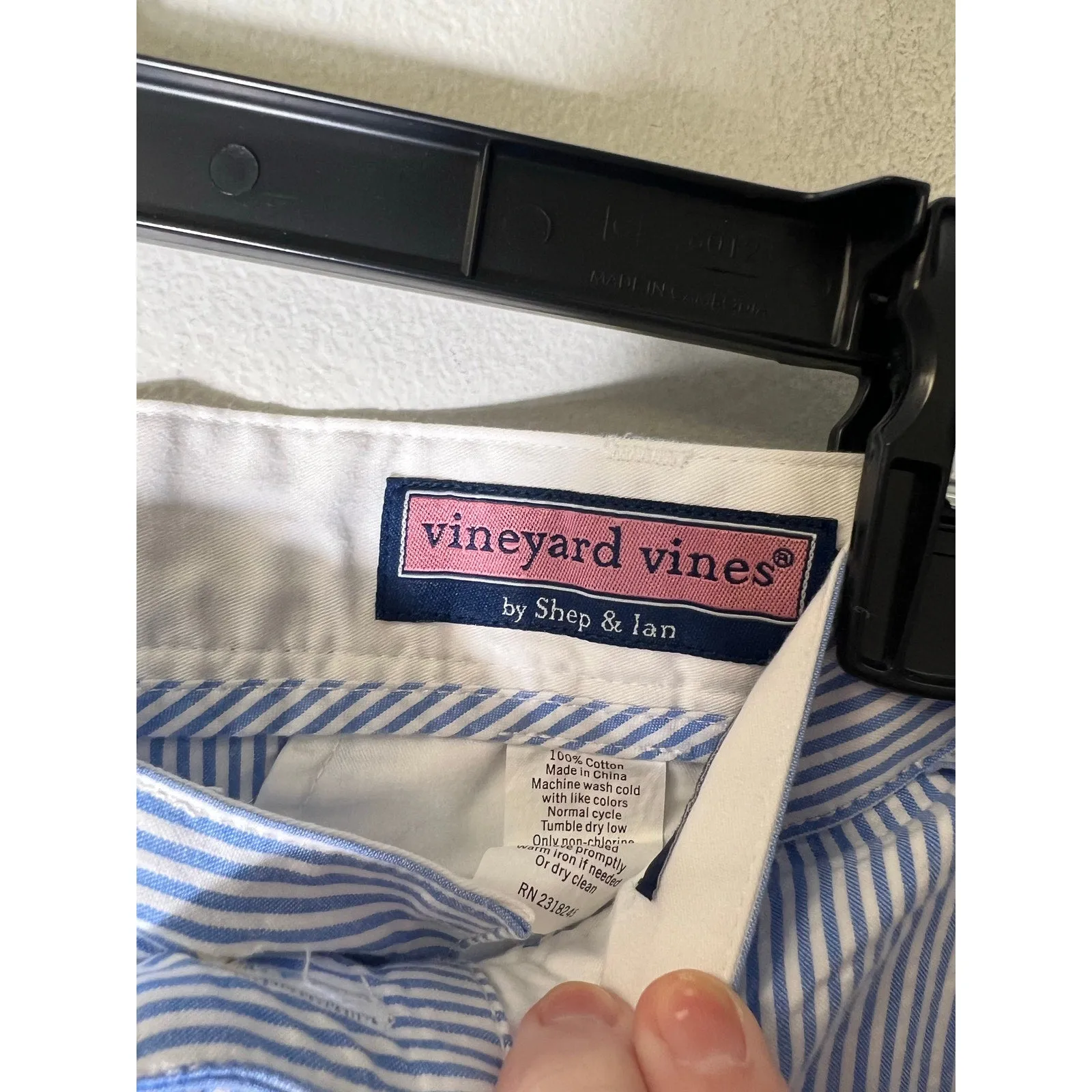 Vineyard Vines Mens Seersucker Shorts Sz 40