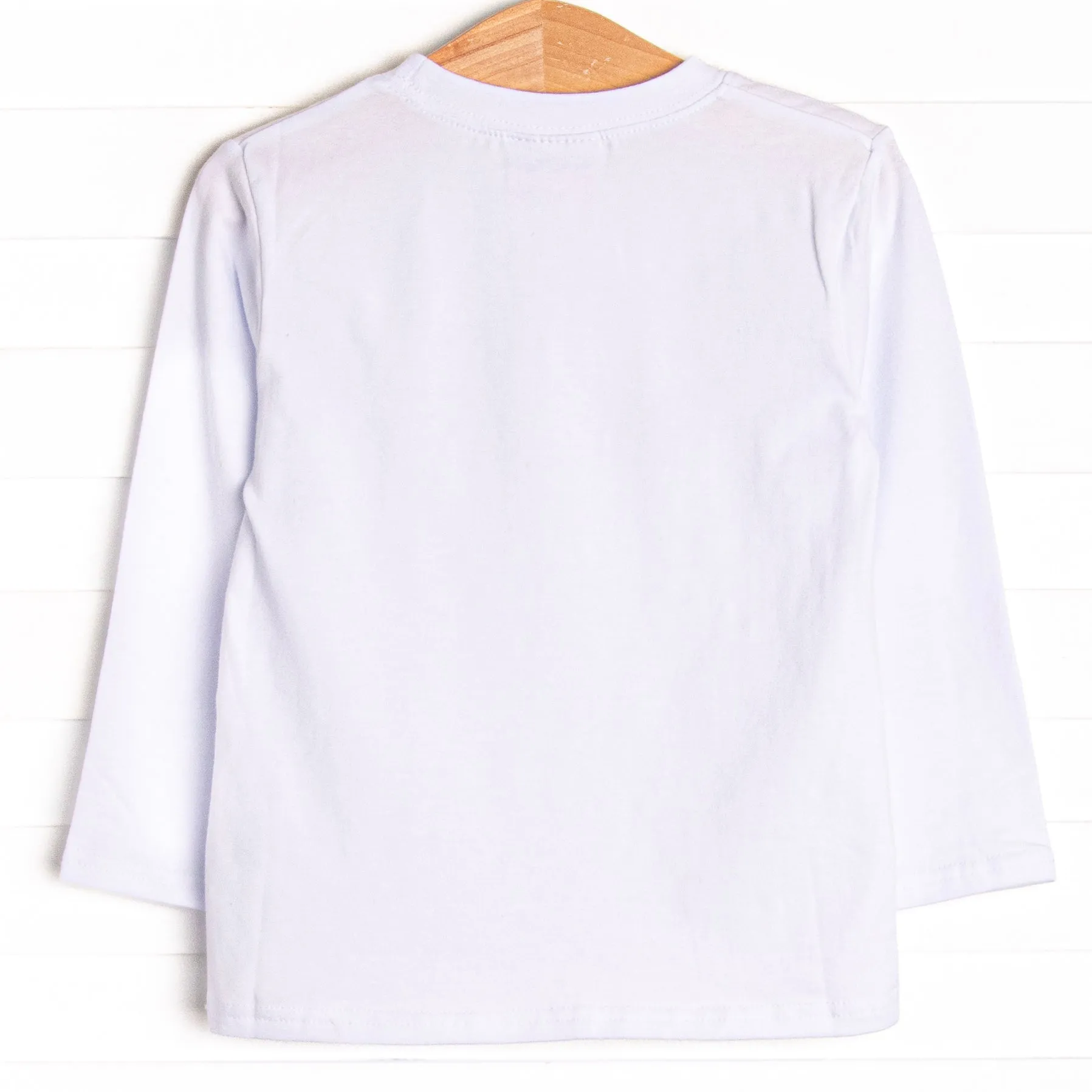 Vintage Pickup Applique Top, White