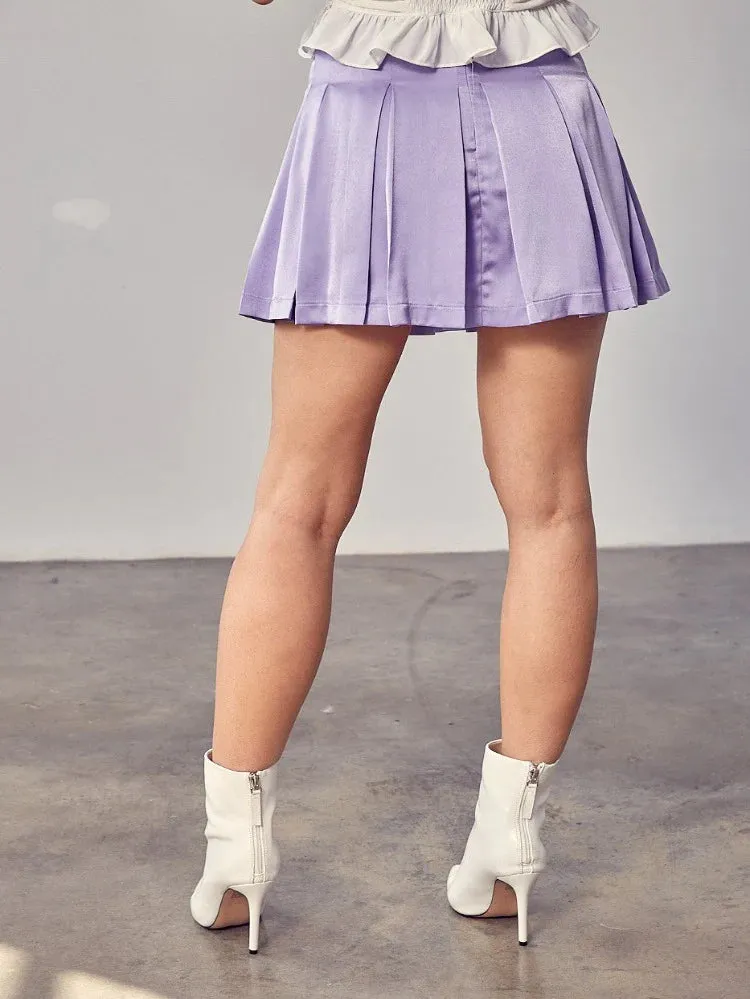 Violet Mini Skirt