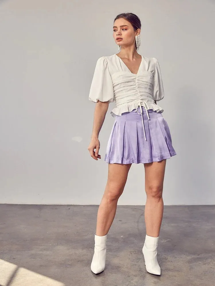 Violet Mini Skirt