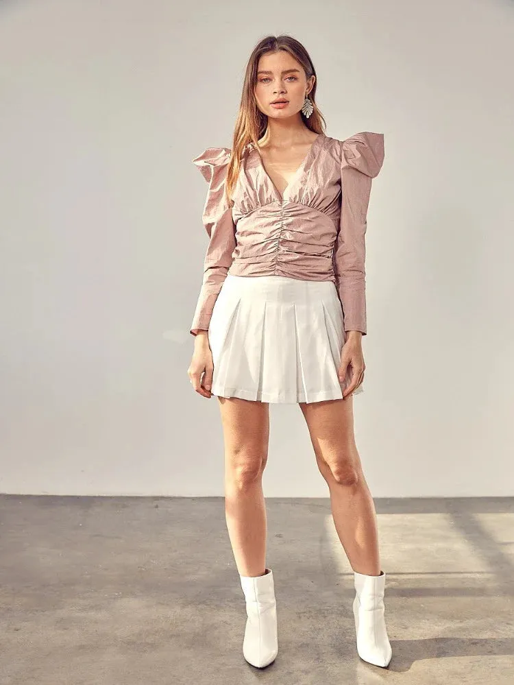 Violet Mini Skirt