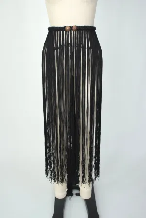 Wanderlust 'Chameleon' Macramé Fringe Shawl