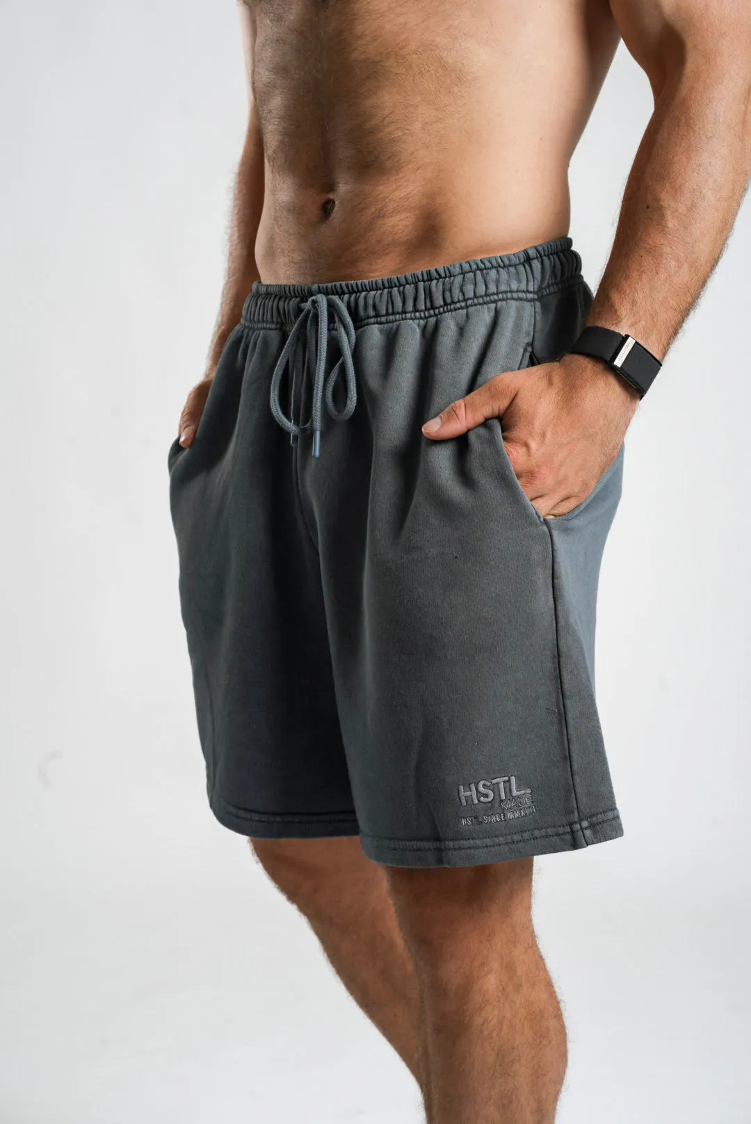 Washed Cotton Shorts