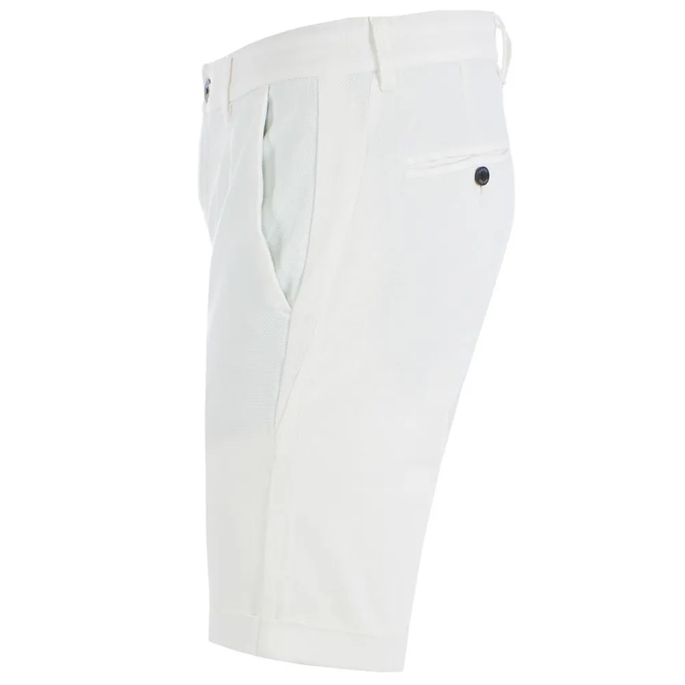 White Cotton Short