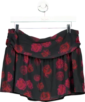 White Fox Red Twice Shy Mini Skirt UK L