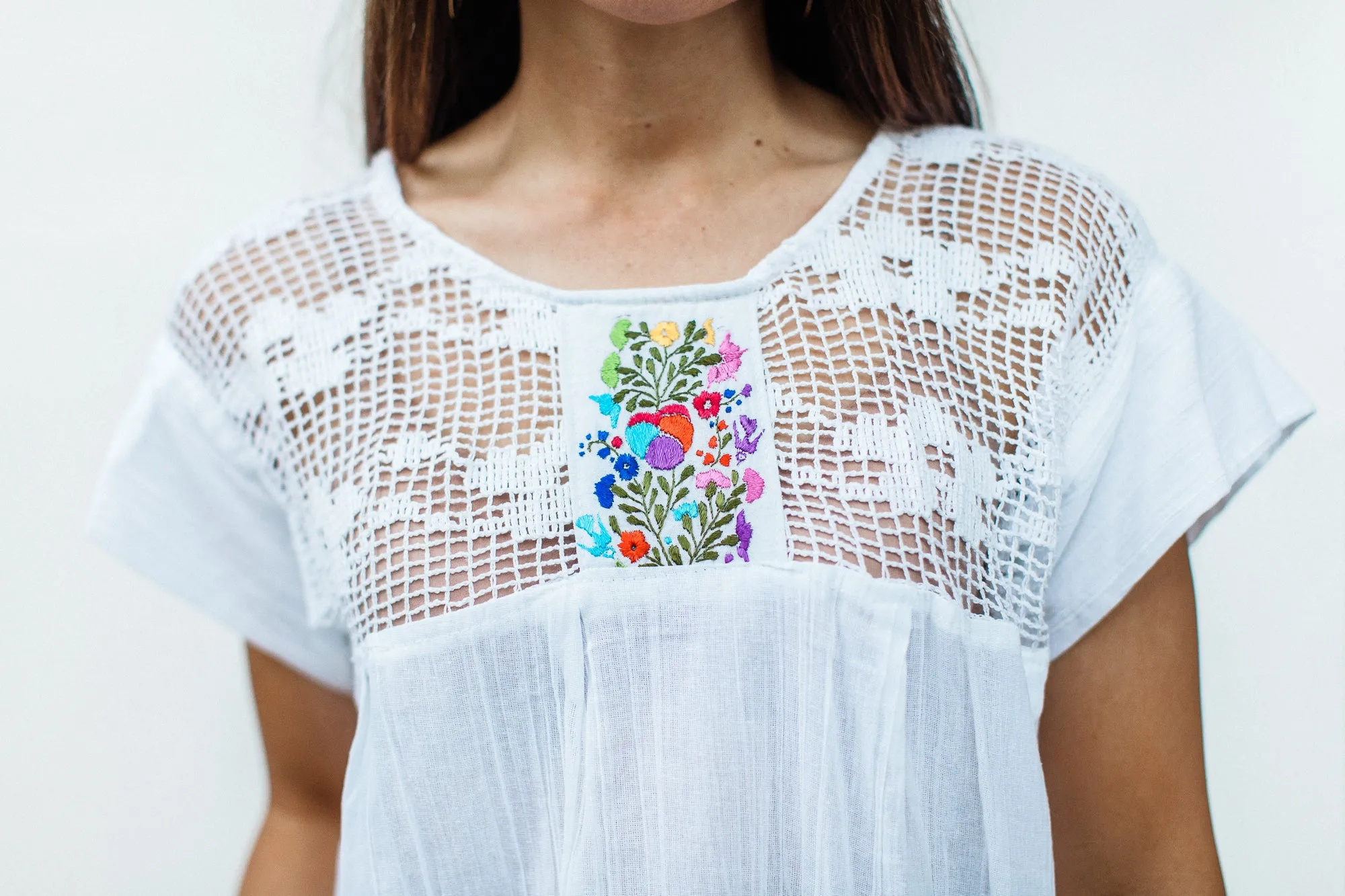 White Franco Blouse