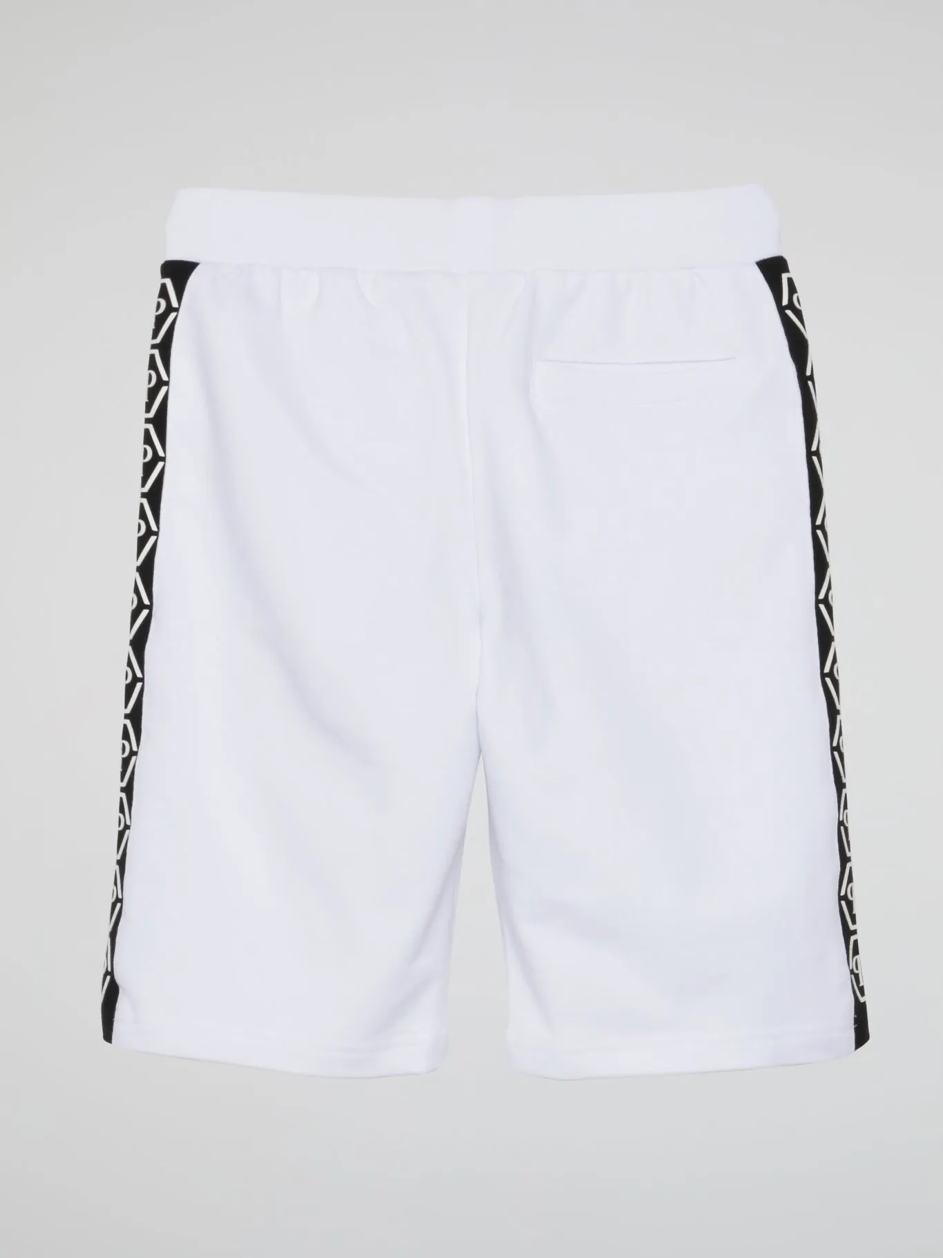 White Logo Tape Jogging Shorts (Kids)