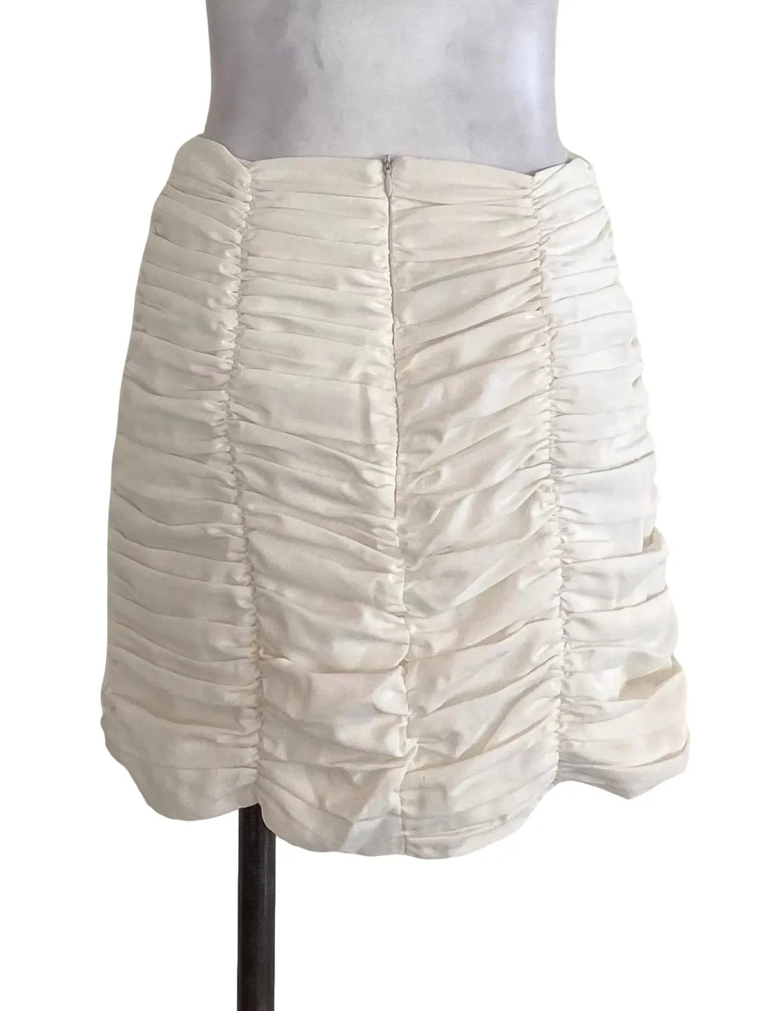 White Mini Skirt