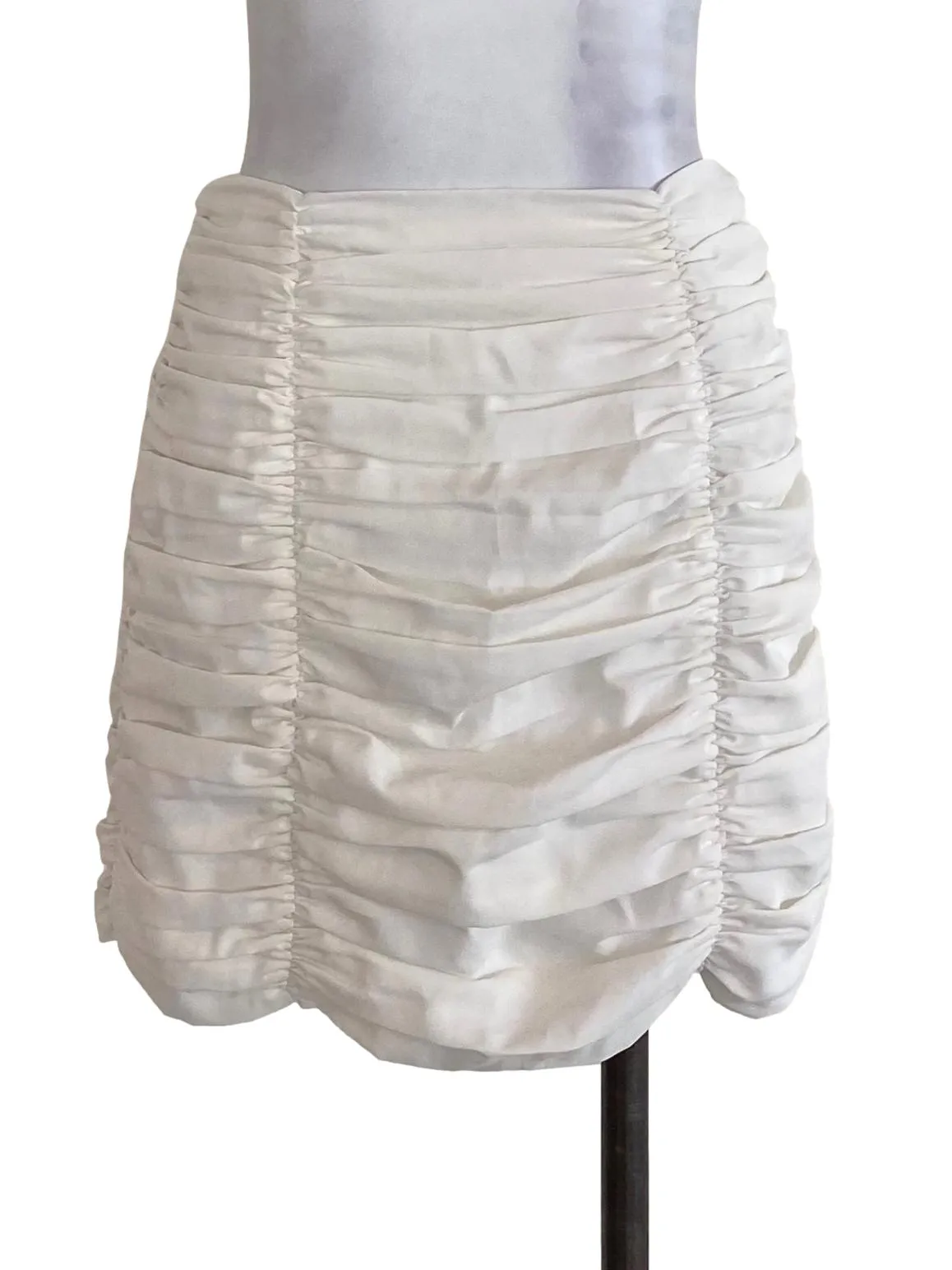 White Mini Skirt