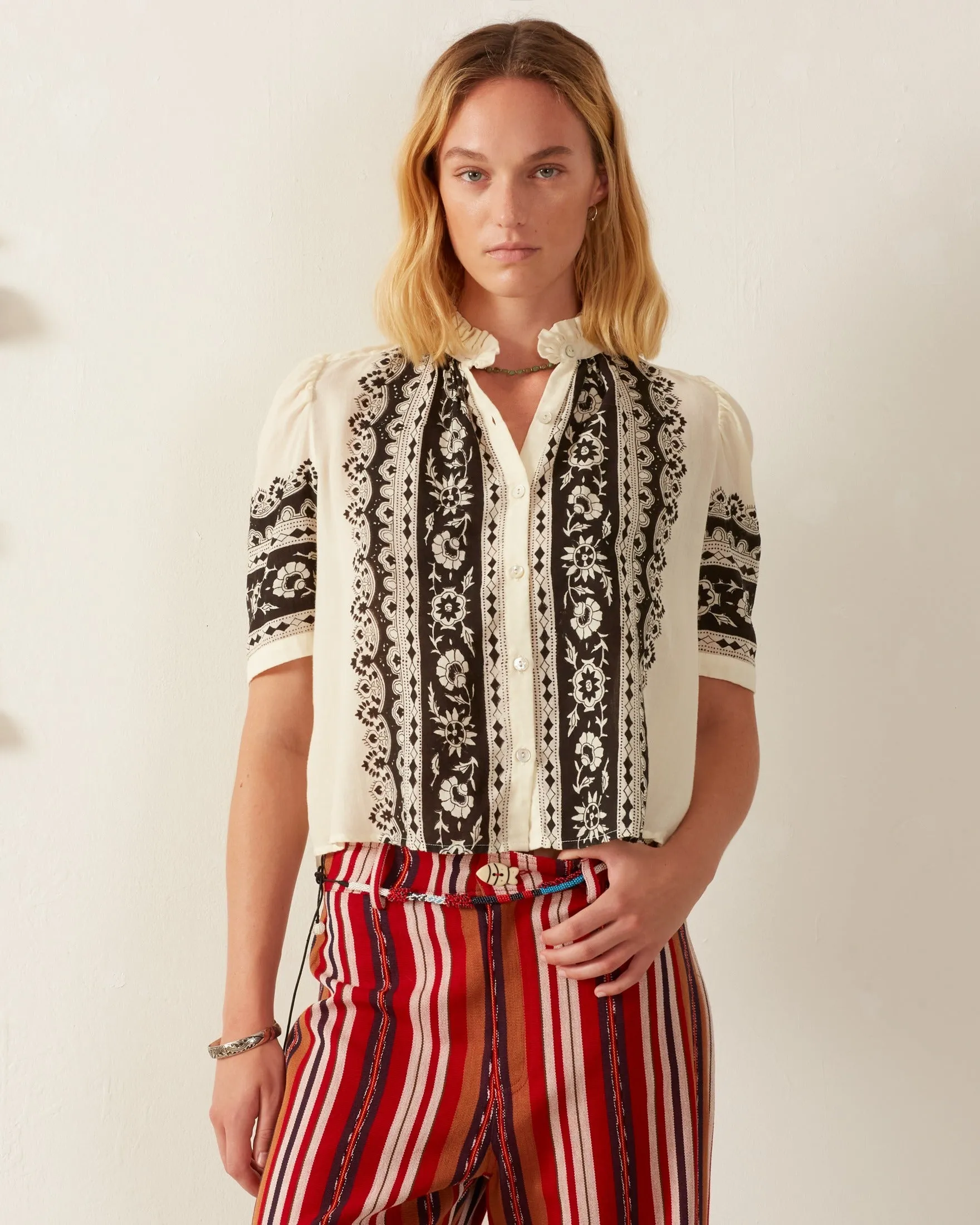 Winnie Noir Riviera Shirt