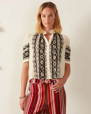 Winnie Noir Riviera Shirt
