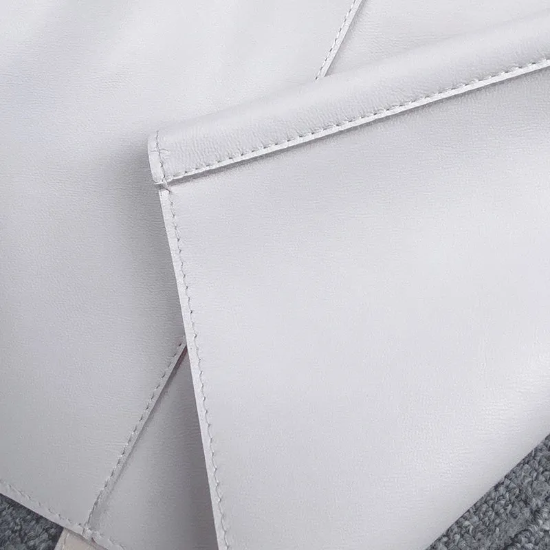 Women Leather Sheepskin Skirts High Waist A-line Simple Stitching Buttons Decorative Solid Short Dress Autumn Winter 2022 New TF4800