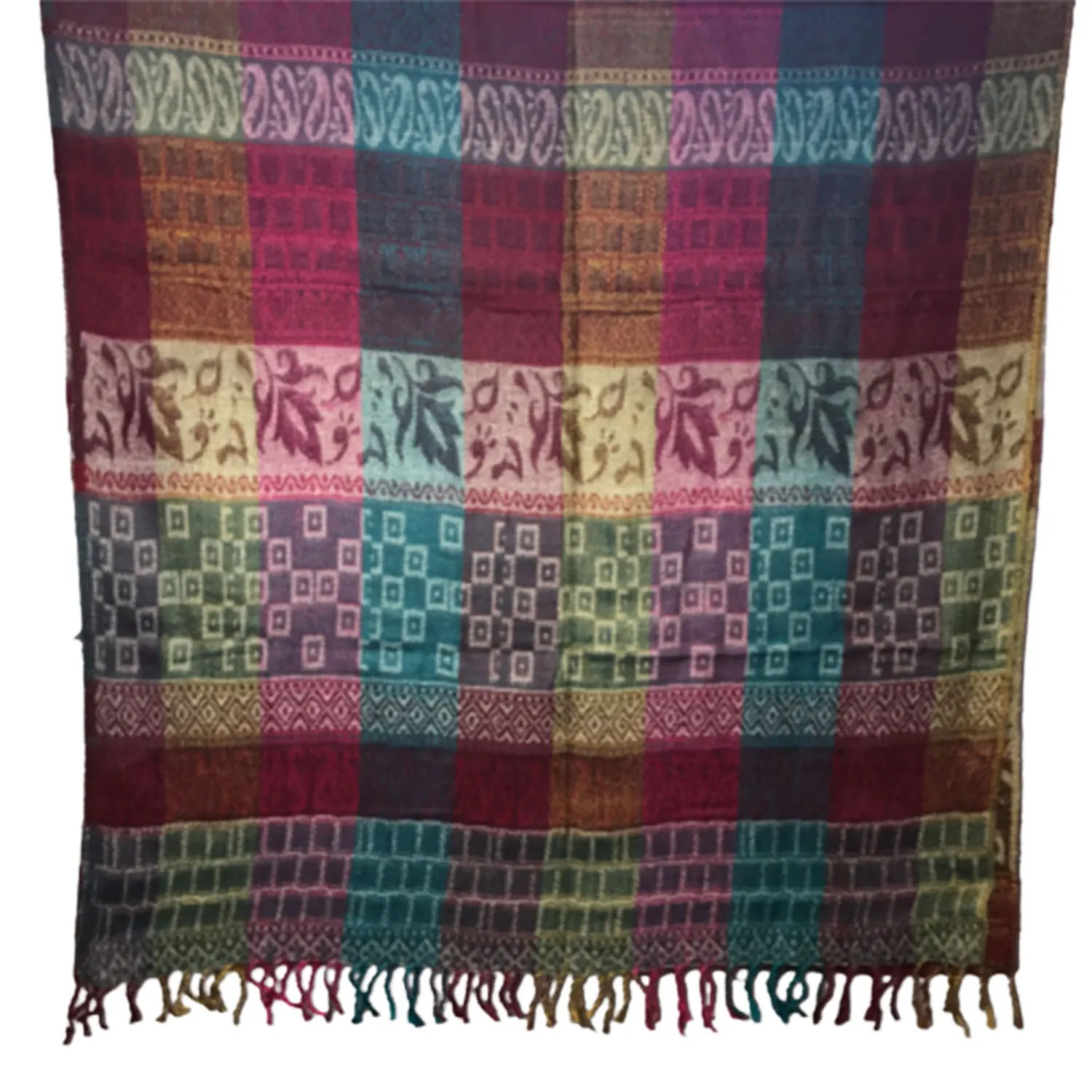 Women's 100% Printed woolen Shawl