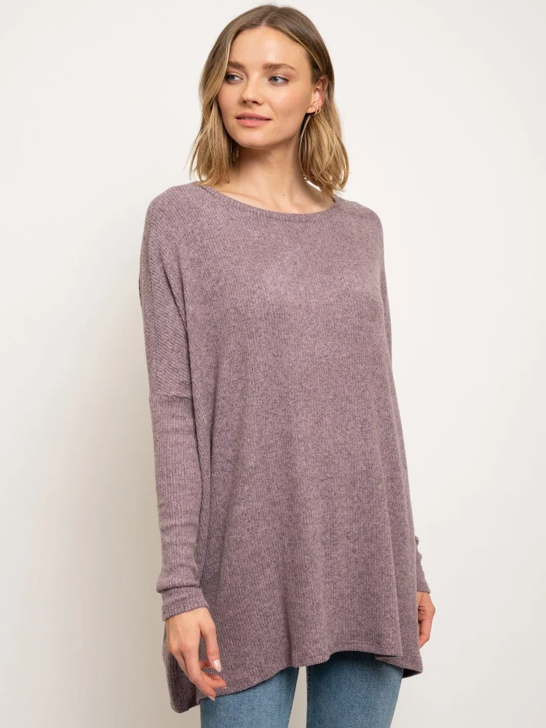 WOMEN'S LONG SLEEVE TUNIC TOP