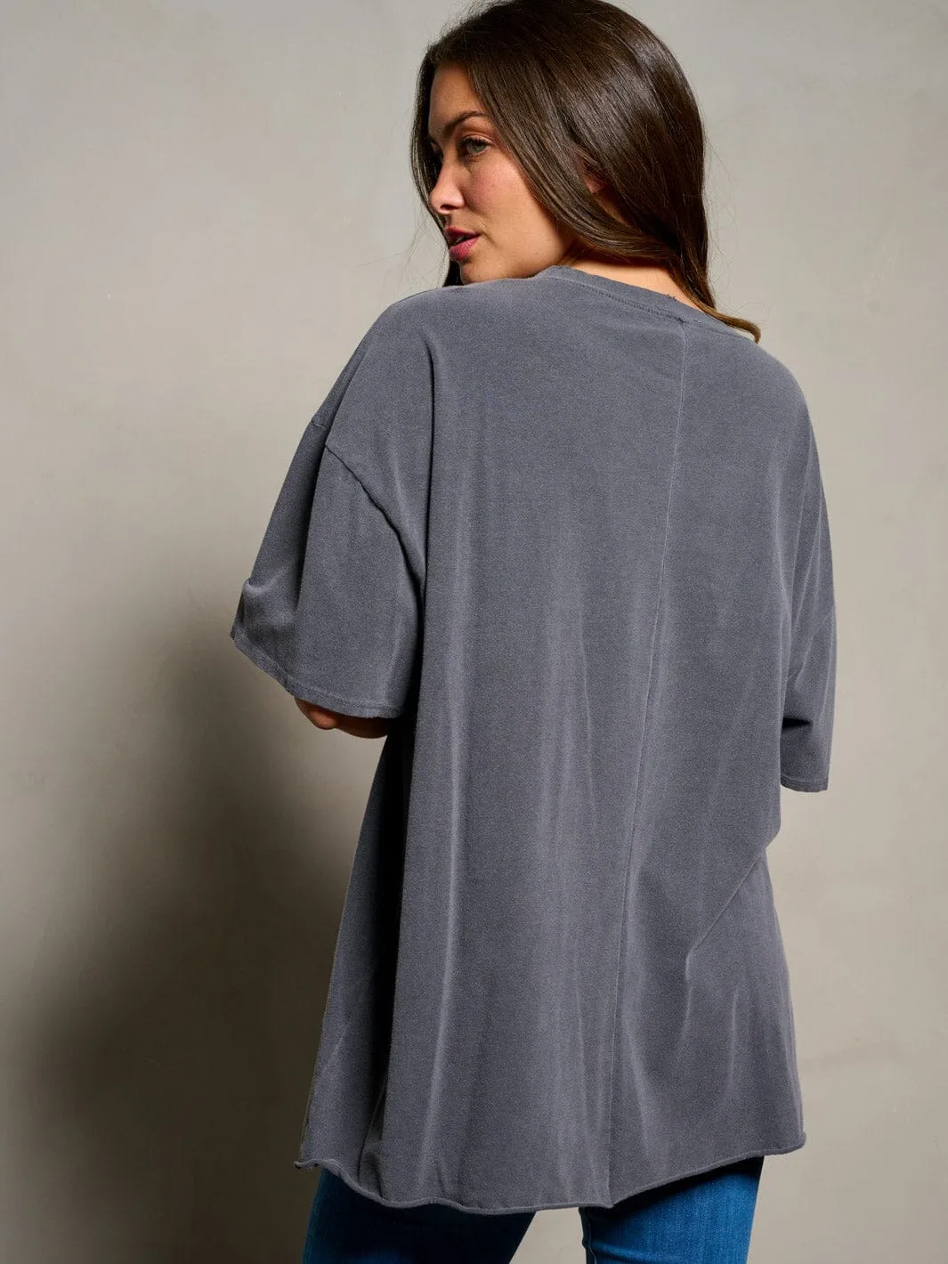 WOMEN'S SHORT SLEEVE THE COSMIC TRIP GRAPHIC TOP
