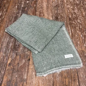 WOOL N CASHMERE BLEND SOFT SHAWLS 76X200CM