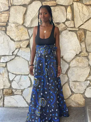 Wrap Skirt Full-Length "Keta"