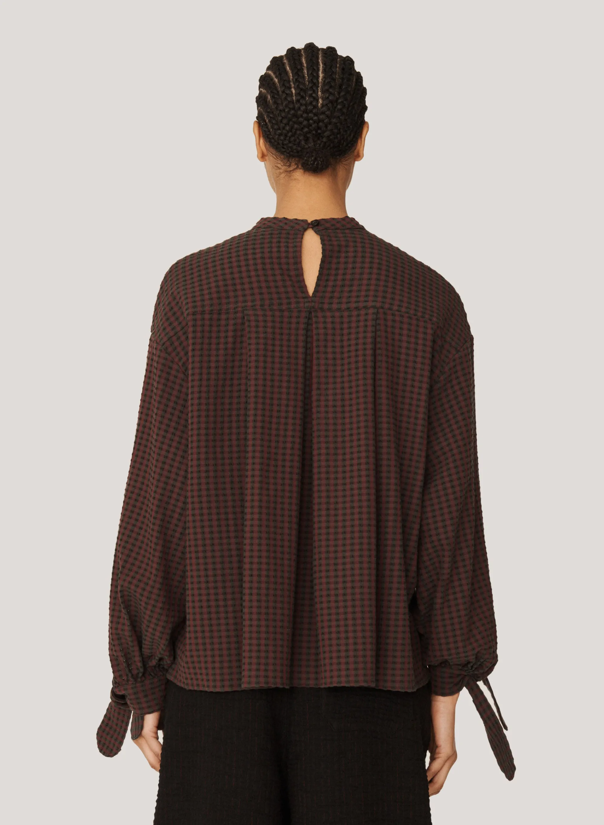 YMC Rush Top Burgundy Multi