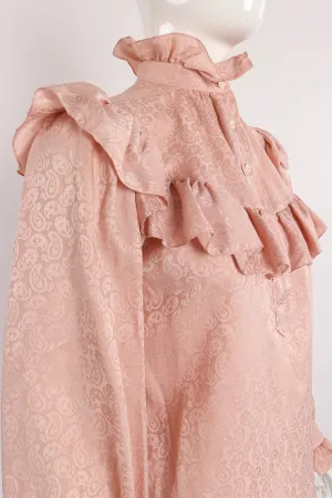 Yoke Ruffle Blouse