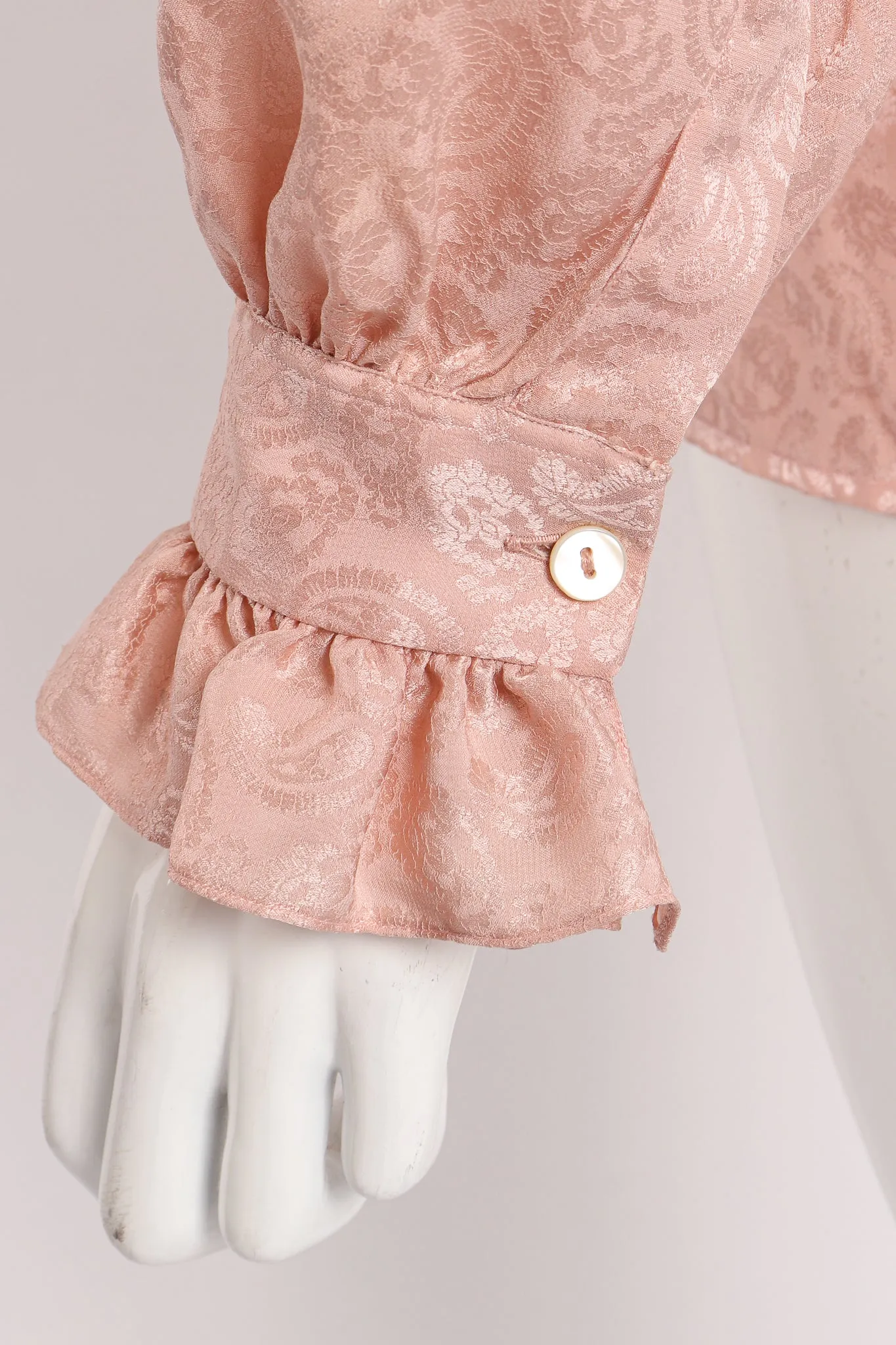 Yoke Ruffle Blouse