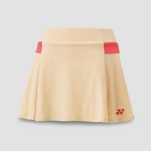 YONEX Australian Open 2025 Womens AO25 Womens Skirt (Inner Shorts) 26145YX Ice Beige