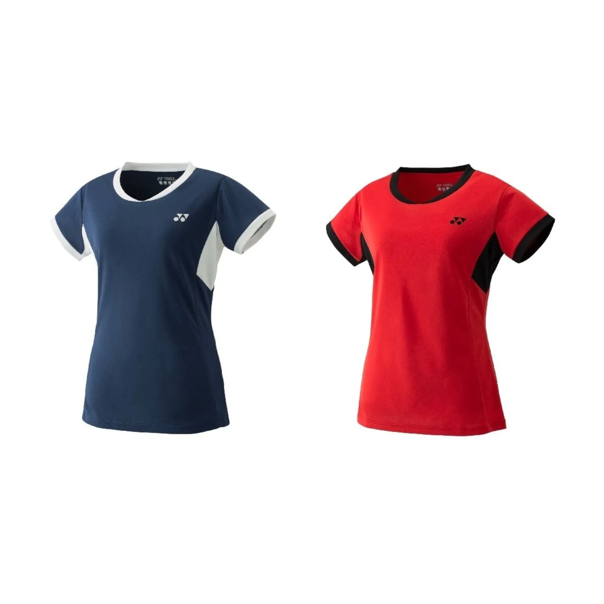 Yonex YW0010EX Women's Team Crew Shirt [Red]