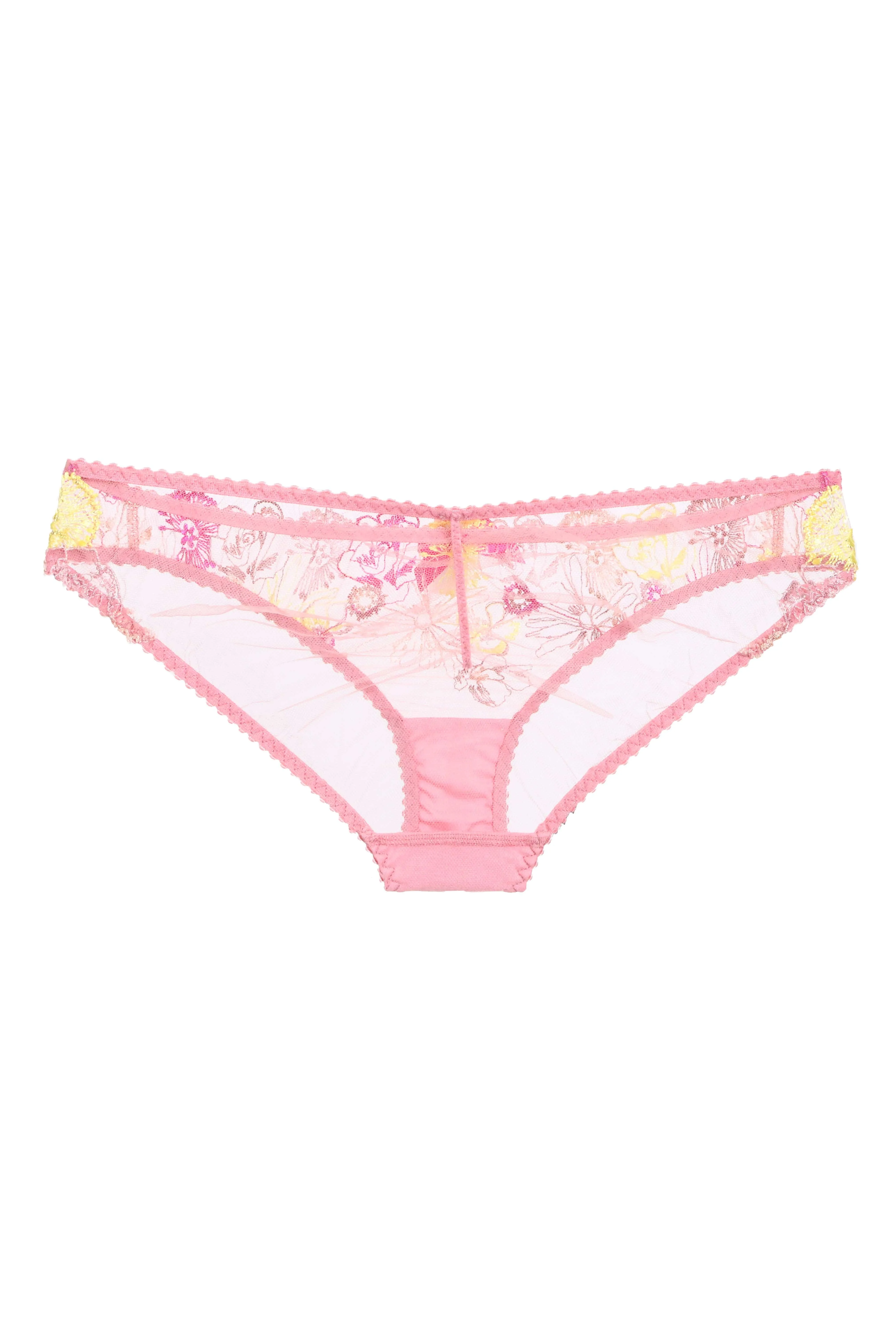 Zuri Brief - Pink/Yellow